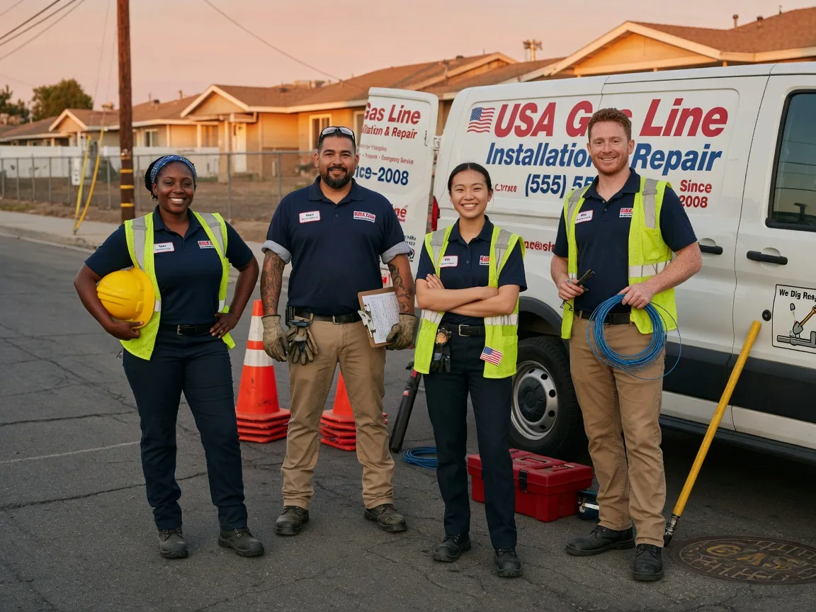 Gas Line Installation company in Georgetown, CA
